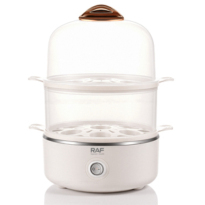 Cuiseur vapeur RAF 350W avec double plateau vertical et chauffage stable pour la cuisson quotidienne, multifonctionnel, qualité alimentaire, électrique - Product Image 3