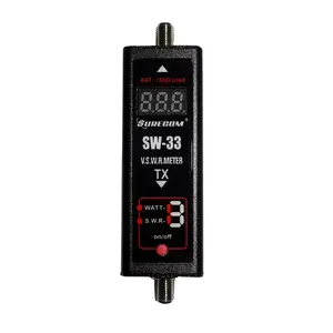 Surecom SW33 portatile VHF/UHF digitale Mini potenza e SWR Meter Radio portatile