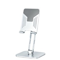 Support universel de bureau tout métal transfrontalier pour téléphone et tablette, rotatif à 360 degrés, portable, avec refroidissement, idéal pour le streaming en direct et le commerce électronique