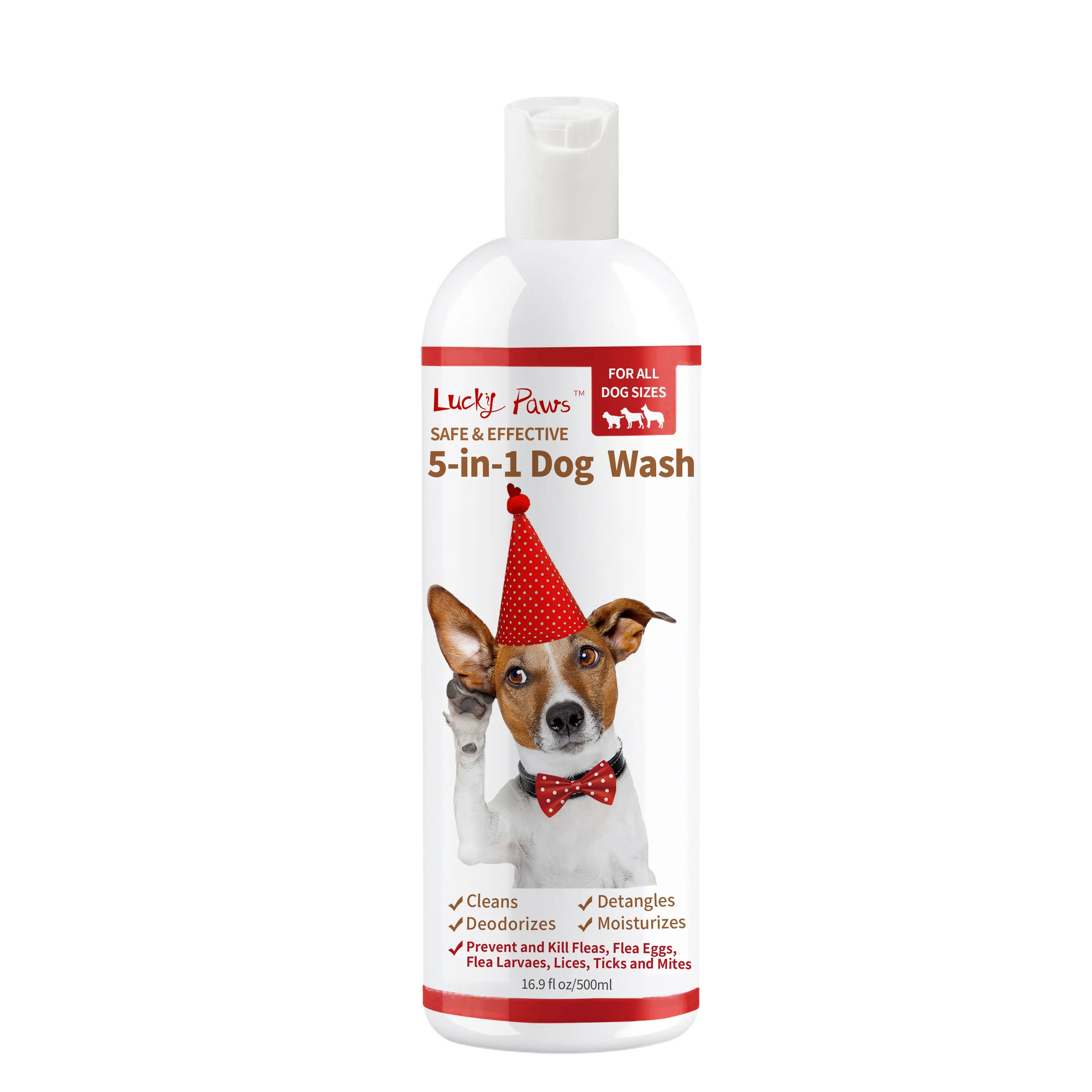 Professionele Fabriek Oem Odm 5-In-1 Hond Anti Luizen Shampoo Alles In Een Hond Shampoo Kokosolie Hond Shampoo En Conditioner