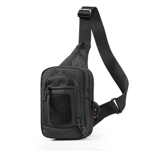 Yakeda di chuyển một cách nhanh chóng che giấu gói nhỏ màu đen chiến thuật ngực sling Túi Messenger Túi - Product Image 1