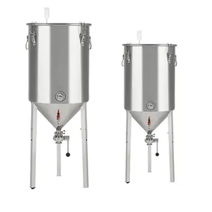 Fermentador kualitas tinggi canggih dengan tangki pengumpulan yeat fermentador Conical Fermenter