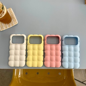 Custodia per <span class=keywords><strong>iPhone</strong></span> 18 Pro Max in silicone 3D effetto nuvola, accessori per telefono, cover morbida antiurto per <span class=keywords><strong>iPhone</strong></span> 18 Pro 17 16 15 - Product Image 3