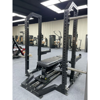 Équipement professionnel d'entraînement pectoral en acier inoxydable, banc de musculation multi-angles FID (plat, incliné, décliné) pour salle de sport
