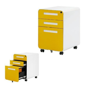 Vật liệu giá tốt tiên phong tủ tập tin ổ khóa 2 3 ngăn kéo kim loại di động thép nhỏ nộp hồ sơ 2 tủ an toàn - Product Image 5