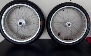 Ruota Supermoto Nera KABIN da 17 Pollici <span class=keywords><strong>CST</strong></span> 100/80-17 130/70-17 per Surron Ultra Bee, Accessori per Moto Elettriche, Pneumatici - Product Image 3