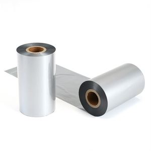 ริบบิ้นเรซิ่นสำหรับเครื่องพิมพ์ฉลากคุณภาพสูง ขนาด 110 x 300 มม. แบบถ่ายโอนความร้อน สีดำ สำหรับพิมพ์บาร์โค้ด - Product Image 1