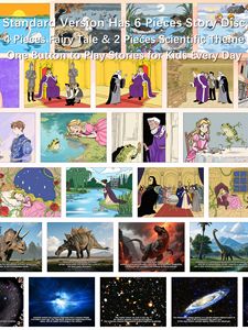 <span class=keywords><strong>Proyector</strong></span> de Cuentos <span class=keywords><strong>con</strong></span> Historias de Cuentos de Hadas y Serie de Dinosaurios, <span class=keywords><strong>Proyector</strong></span> de Historias <span class=keywords><strong>con</strong></span> Ruido Blanco, Perfecto para Niños - Product Image 6