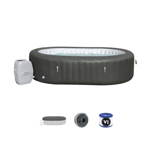 Jacuzzi Inflable <span class=keywords><strong>Bestway</strong></span> 60067 <span class=keywords><strong>Spa</strong></span> Mauritius Smart 180 AirJet con Burbujas de Masaje, 2024 - Product Image 1