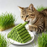 Friandises Protéinées Naturelles pour Chiens et Chats : Bâtonnets de Herbe Lyophilisés au Poulet pour Nettoyage des Dents et Digestion Améliorée – Vente en Gros pour Chats