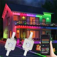 Éclairage extérieur de Noël populaire, SURPLIFE WIFI UKCA SAA CE ROHS LED IP67 pour la décoration extérieure de la maison