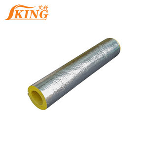 Tuyau en mousse d'isolation <span class=keywords><strong>de</strong></span> tube <span class=keywords><strong>de</strong></span> <span class=keywords><strong>laine</strong></span> <span class=keywords><strong>de</strong></span> <span class=keywords><strong>verre</strong></span> PVC ignifuge ISOKING avec une excellente fonctionnalité en fibre <span class=keywords><strong>de</strong></span> <span class=keywords><strong>verre</strong></span> - Product Image 1