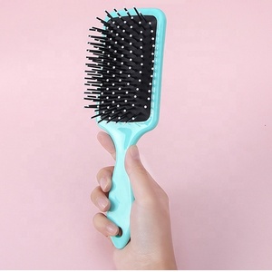 New Vuông Túi Khí Bàn Chải Với 7Pcs Sự Lựa Chọn Nhẹ Đàn Hồi Là Thích Hợp Cho Phụ Nữ Người Đàn Ông Trẻ Em Dài Ngắn Thẳng Và Lọn Tóc Để Sử Dụng - Product Image 4