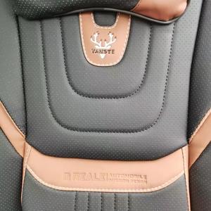 Housses de siège auto universelles entièrement couvrantes en cuir Nappa durable, sportives, toutes saisons, pour berlines et SUV, 90% compatibles, 11 couleurs, ensemble avant/arrière - Product Image 2