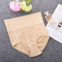 Taille haute femmes fort ventre plat culotte sans couture ventre contrôle corps façonnage sous-vêtements post-partum Lingerie respirant
