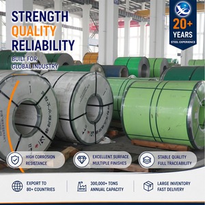 Factory Price 420 8K Mirror Finish 0.3mm x 1000mm Precision ASTM A240 Stainless Steel Coil for Shipbuilding - Product Image 1
