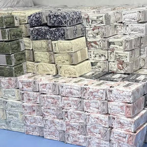 Nhà máy giải phóng mặt bằng giá rẻ tấm ga trải giường 6 mảnh sẵn sàng để tàu 100% tấm ga trải giường Polyester thiết lập trong kho - Product Image 1