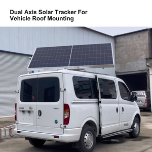Lightweight Aluminum Alloy Dual Axis Solar Panel <strong>Tracker</strong> for <strong>Bus</strong> Rooftop with 360&deg; Intelligent Sun Tracking - Product Image 5