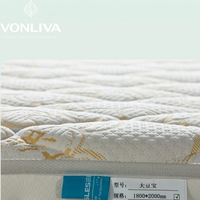 Matelas double VONLIVA en gros, matelas à ressorts ensachés de qualité supérieure, confortable et roulé pour un sommeil réparateur