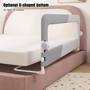 Rào chắn bảo vệ giường trẻ em, gấp gọn, tiện dụng khi đi du lịch, dành cho trẻ sơ sinh và trẻ nhỏ - Product Image 6