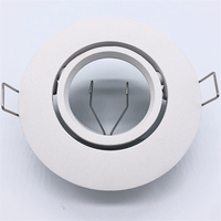 Plafonnier led rond GU10, MR16, 1 pièce, accessoire de cuisine, lumière avec grill