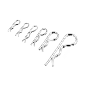 <span class=keywords><strong>Clips</strong></span> à ressort en acier au carbone personnalisés, goupilles de retenue, goupilles à pression, goupilles d'attelage - Product Image 5