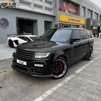 Pour Range Rover Executive 14-22 M-type fibre de carbone large corps Surround Body Kit jupes latérales queue aile aérodynamique mise à niveau