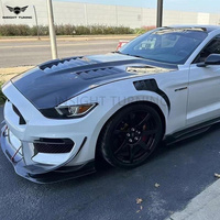 Aile de voiture en carbone véritable pour Ford Mustang S550 2015-2022 – Améliorez votre véhicule avec les kits de carrosserie et les pièces de tuning avant de style TPF