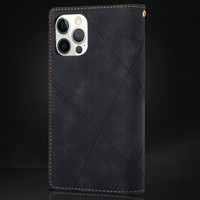 Étui en cuir Pu à fermeture éclair multifonction pour iphone 14 pro max antichoc carte poche portefeuille téléphone portable housse pour iphone 14 pr