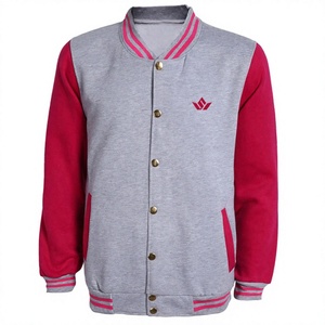 Premium Eco-Friendly Letterman Jacket Fashionable Cotton Blend Warm Outerwear with Front Logo for Casual Sports Style Men - Product Image 1