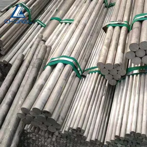 Barra de varillas redondas de aluminio, acabado, 6061, 2024, 6063