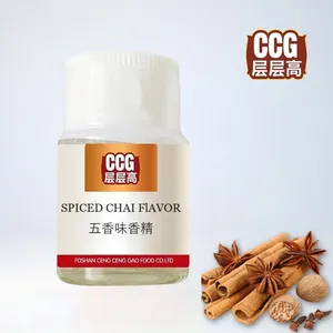 공장 공급 우수한 질 shish를 위한 높은 집중된 풍미 향수 본질 두 배 별 베이커 Spiced Chai 풍미 액체