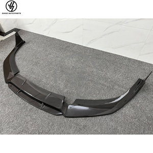 Lame de pare-chocs avant en fibre de carbone sèche pour Lamborghini Huracan LP580 2014-2018, Diffuseur avant en carbone, Pièces de kit carrosserie - Product Image 4