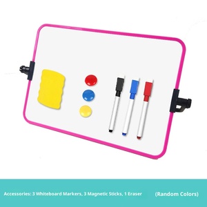 Pizarra blanca de escritorio plegable magnética de doble cara - Product Image 6