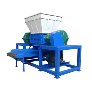 Nhỏ Công Nghiệp Kim Loại Phế Liệu Đồng Nhôm Lon Shredder/Đôi Trục Lốp Home Nhựa Shredder/Cỏ Mài Máy