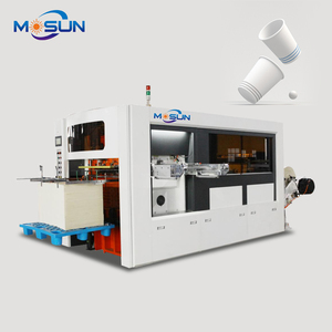 Machine de découpe de rouleau de papier de seau de nouilles instantanées d'alimentation automatique numérique PLC MSPY-950 - Product Image 1