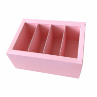 Plateau intérieur pliable personnalisé en carton avec compartiments multiples pour boîte cadeau ou emballage de biscuits