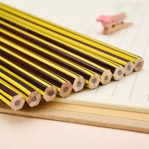 Crayon en bois personnalisé avec logo, film rétractable, impression par transfert thermique, crayon taille HB - Product Image 4