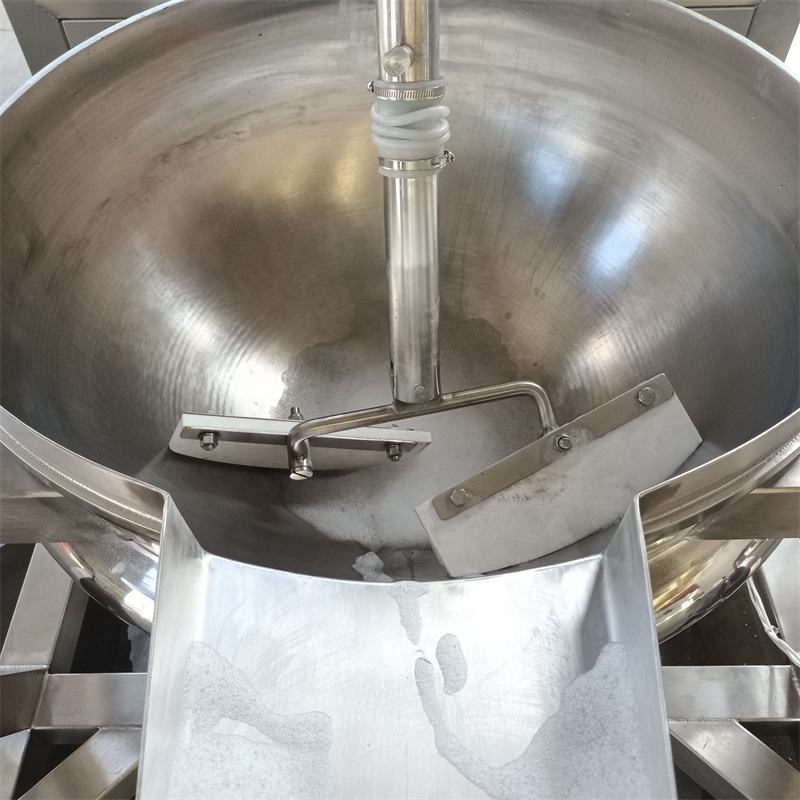Kettles Function Stainless Steel Tilting Electric Heating Jacketed Kettle Industrial ...