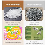Sachets en aluminium imprimés numériquement à faible MOQ, personnalisables en petites séries pour chips de banane et fruits secs