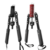 Nuevo diseño, ejercitador de brazo de resorte rojo y negro portátil de alta resistencia, equipo de entrenamiento de fuerza muscular para gimnasio en casa