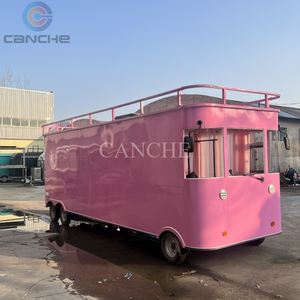 Hot Selling Commercial Electric Stainless Steel Multifunctional Food Trailer Cart for Fast Food Outdoor Use - Product Image 2