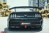 Aileron arrière en fibre de carbone de style CMST de haute qualité pour Ford Mustang S550 2018-2019 GT, aileron arrière, accessoires de voiture