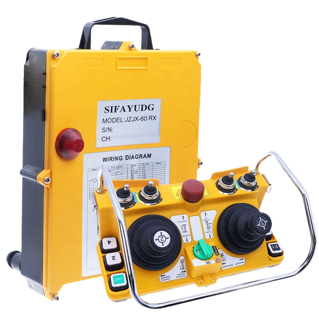 F24-60A Factory Direct Sale Truck-Mounted Cranes Manipulator Joystick Industrial Wireless Remote Control Automatic Fixed 1-Year