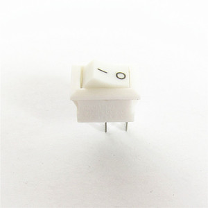 Công Tắc Rocker Thuyền Màu Trắng 10*15Mm Công Tắc Nguồn Nhỏ 2 Feet 2 Công Tắc Micro KCD11 3A/250V KCD11-101 - Product Image 6