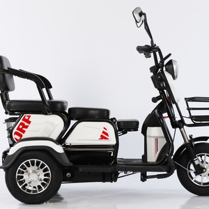 รถสามล้อไฟฟ้ารุ่นใหม่ปี 2023 จากจีน สำหรับผู้โดยสาร แบบเปิดประทุน กำลังไฟ 800w 1000w แรงดัน 60v 48v ระยะทาง 30 กม. รับน้ำหนัก 100 กก. - Product Image 3