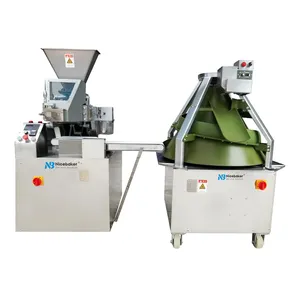 Teig teiler runder Sheeter und Cutter Pizza teig Roll maschine automatische Teilung