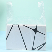 Sacs en plastique transparents pour l'emballage, sacs d'épicerie en plastique transparent, sacs de courses pour supermarchés, sacs pour fruits et légumes, sacs à emporter pour le petit-déjeuner