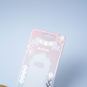 Tông quần áo nhãn nhà sản xuất sang trọng nhựa thiết kế thời trang xây dựng thương hiệu giấy trắng treo thẻ chuỗi cho cà vạt - Product Image 4