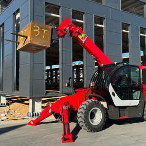 Carretilla elevadora telescópica con motor diésel EPA con brazo de 13M, carretilla elevadora telescópica de carga de 10 toneladas, manipulador telescópico 4WD - Product Image 2